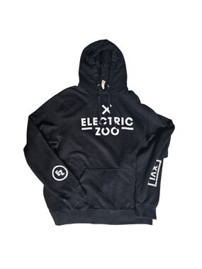 Official Electric Zoo XVI EDM Festival Graphic Hoodie Large